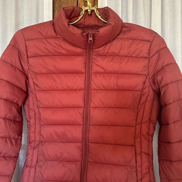 Love Tree Rust Ultra Light Packable Jacket - Picture 2 of 10